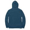 Ultimate Premium Navy Blue Pure cotton 180 GSM Hoodie for MEN - Image 3
